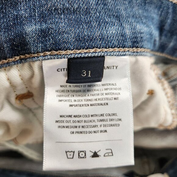 Citizens of Humanity Isola Cropped Jeans Size 31 - Picture 8 of 10